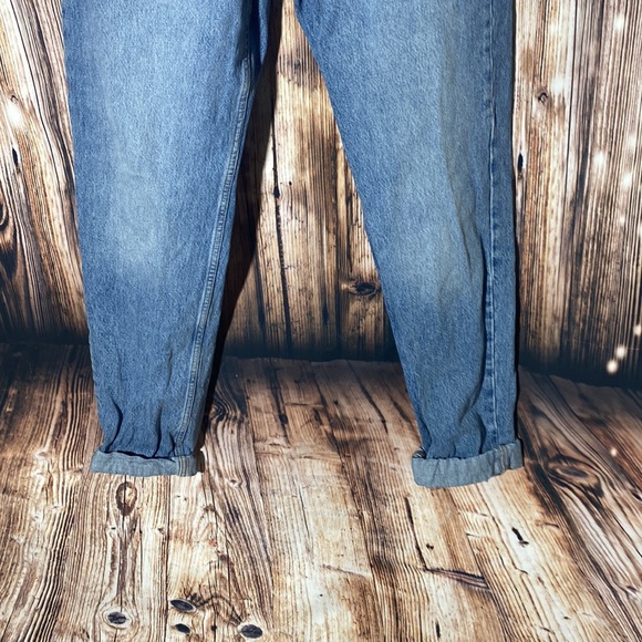 ASOS DESIGN TALL HIGH RISE STRETCH SLIM STRAIGHT LEG JEANS SIZE 26X36 MID WASH - Picture 3 of 9